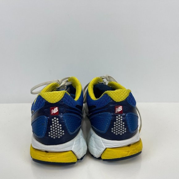 New Balance 890 Boston Marathon Running Shoes Blue Yellow Mens Size 11.5 - Picture 4 of 7
